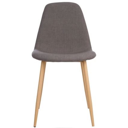 SET 4x Dining chair ROKA dark grey