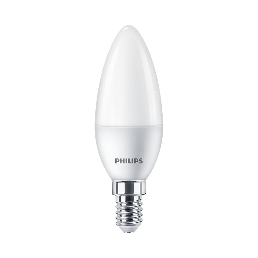 SET 4x LED Bulb Philips B35 E14/5W/230V 2700K