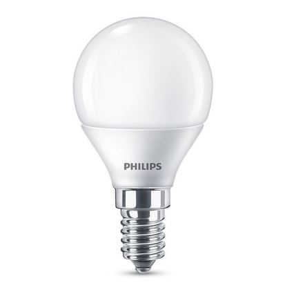 SET 4x LED Bulb Philips P45 E14/5,5W/230V 2700K