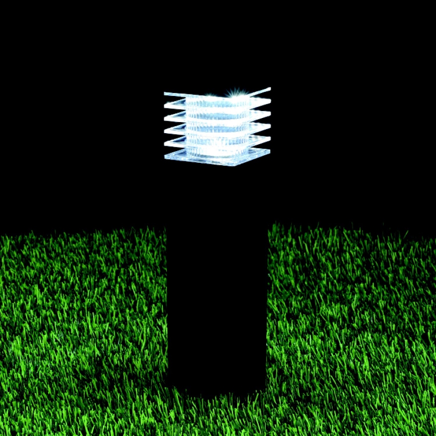 SET 4x LED Solar lamp LED/0,06W/1,2V 6000K IP44