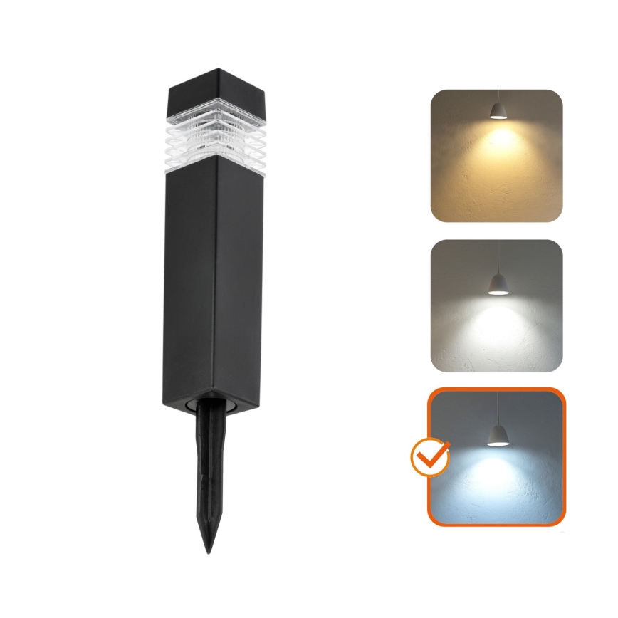 SET 4x LED Solar lamp LED/0,06W/1,2V 6000K IP44
