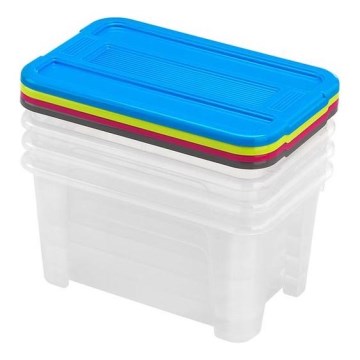 SET 4x Storage box TEX BOX 4,5 l