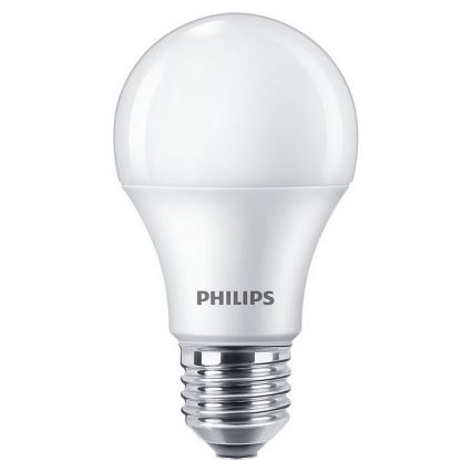 SET 4xLED Bulb Philips A60 E27/10W/230V 4000K