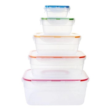 SET 5x Food container LOCK