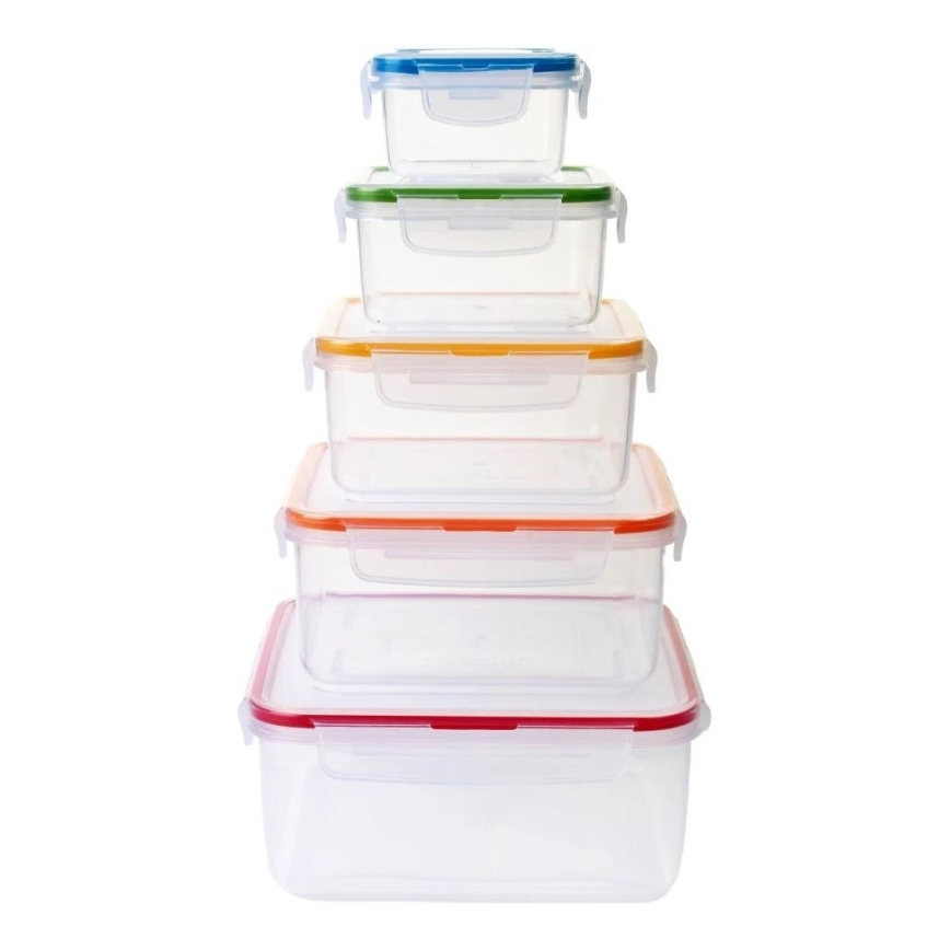 SET 5x Food container LOCK