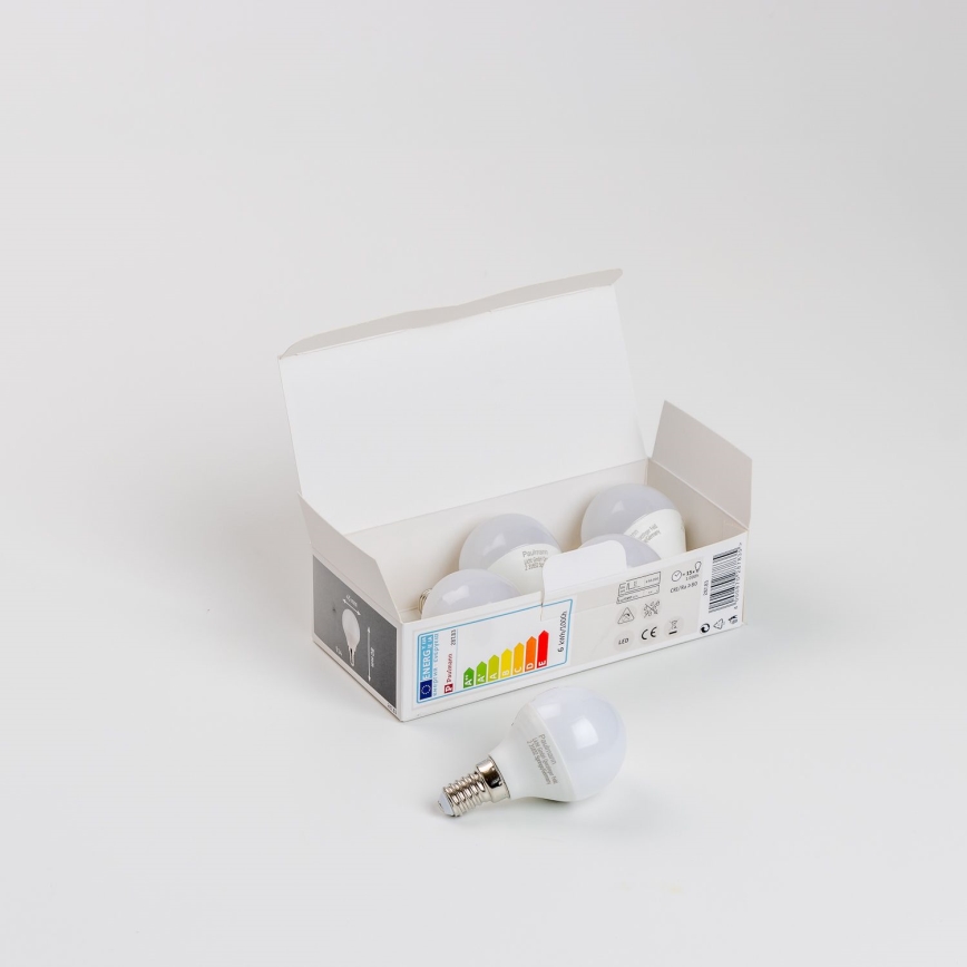 SET 5x LED Bulb P45 E14/5,5W/230V 2700K - Paulmann 28783