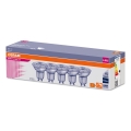 SET 5x LED Dimmable bulb PAR16 GU10/4,5W/230V 4000K 36° - Osram