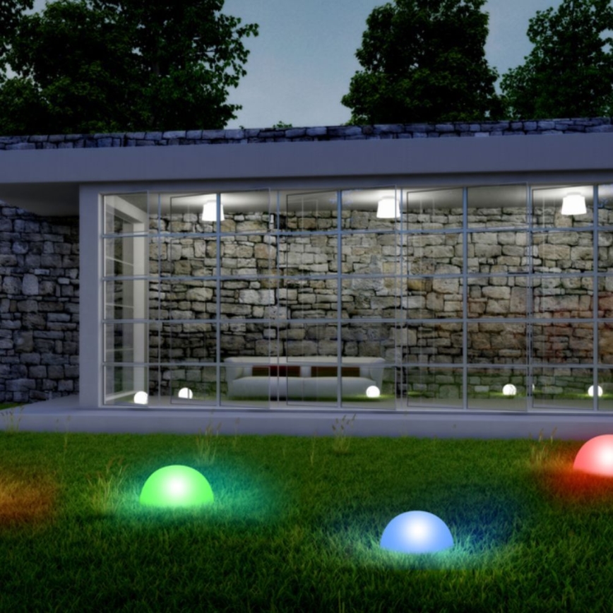SET 5x LED Solar light LED/3,2V 600 mAh multicolor