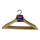 SET 6x Hanger 23x44,5 cm wood