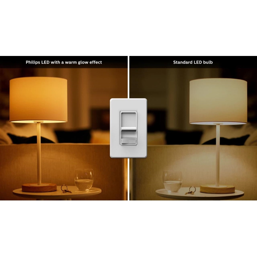 SET 6x LED Dimmable bulb Philips Warm Glow GU10/3,8W/230V 2200-2700K CRI 90