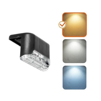 SET 8x LED Solar staircase lighting LED/0,06W/1,2V 3000K IP44 600 mAh