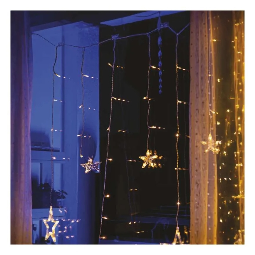 Set of 10 Double Holders for Christmas String Lights