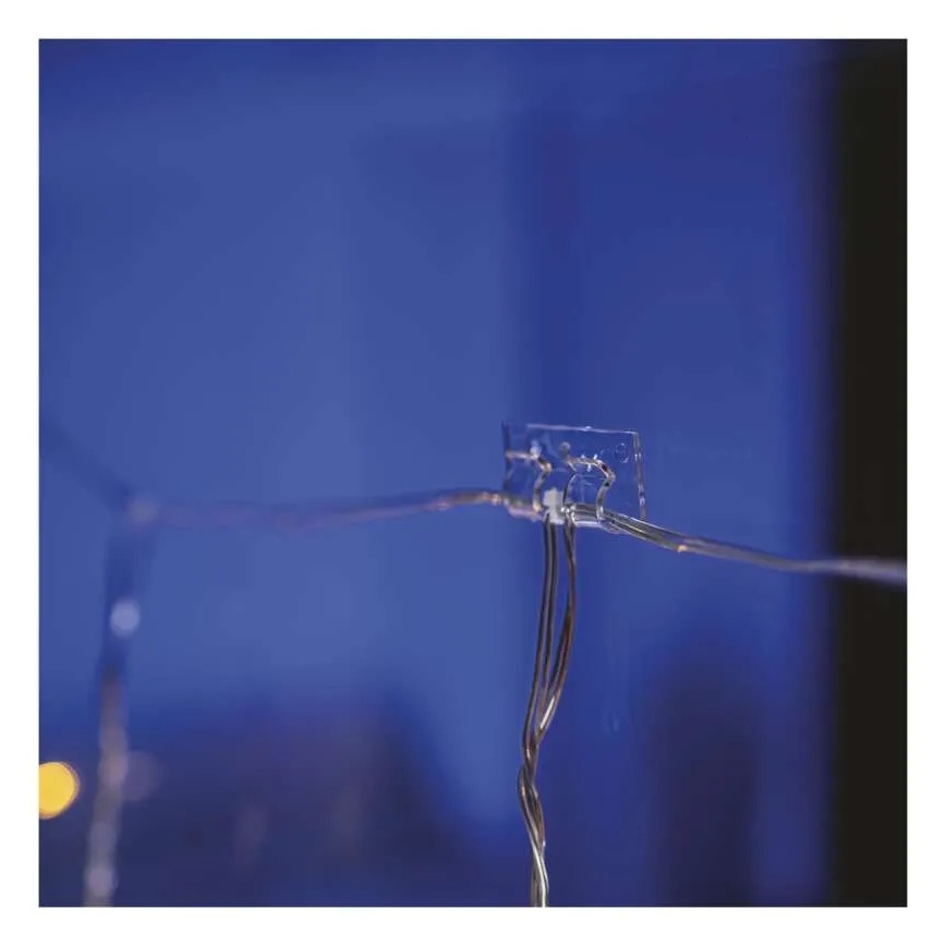 Set of 10 Double Holders for Christmas String Lights