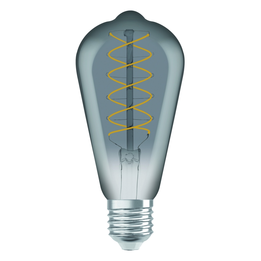 Set of 2 Dimmable LED Vintage Filament Bulbs E27, 7.8W, 230V, 1800K - Osram