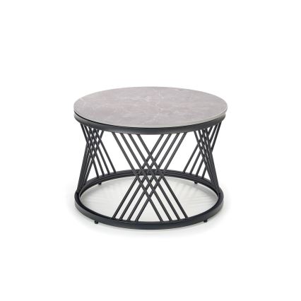 Set of 2 ELEGRA Coffee Tables, Grey