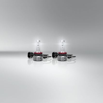 Set of 2 LED Car Bulbs NIGHT BREAKER SMART H11 PGJ19-2, 14W/12V, 6000K - Osram