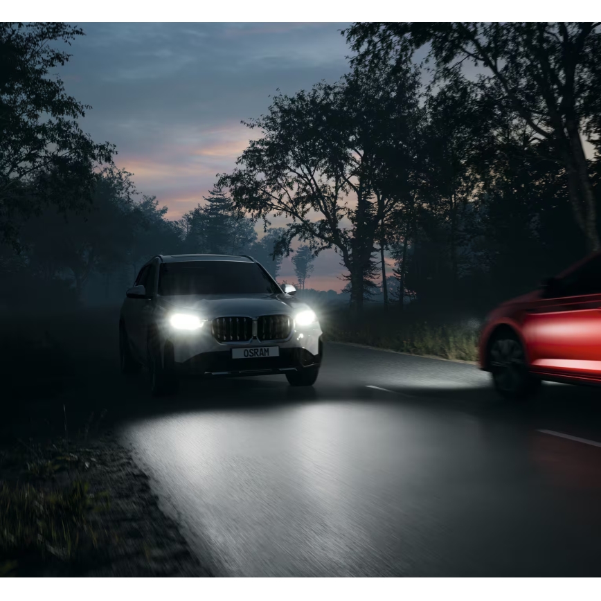 Set of 2 LED Headlight Bulbs NIGHT BREAKER SPEED H4 P43T/14W/12V 6000K - Osram