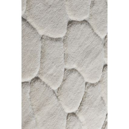 Set of 2 LINO bath mats 60/100 cm, cream