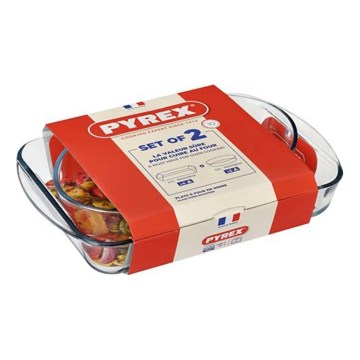 Set of 2 PYREX baking dishes – 2.7 L and 2.2 L