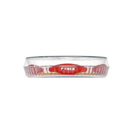 Set of 2 PYREX pie dishes, Ø 26/28 cm