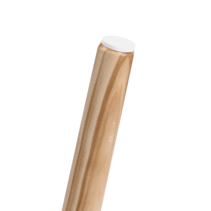 Set of 2 SERA side tables, white/brown