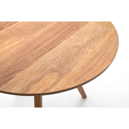 Set of 2 VEYLOR Oak Coffee Tables