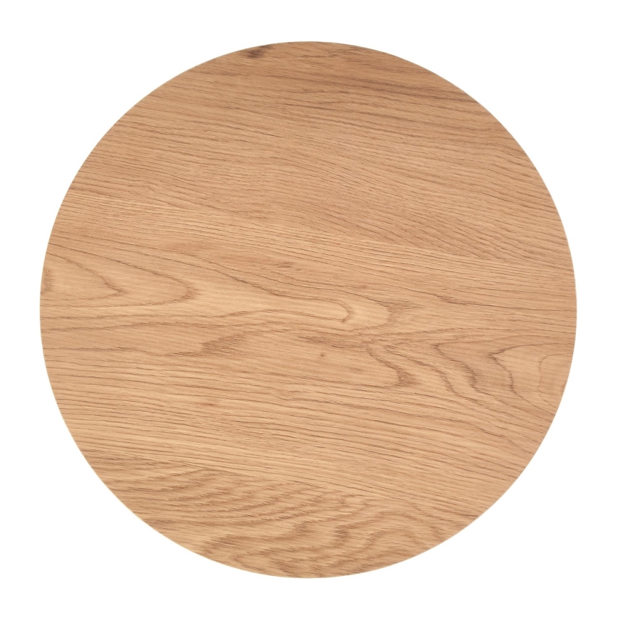 Set of 2 ZENYA Coffee Tables, Oak/Black