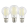 Set of 3 A60 LED Bulbs E27/3.8W/230V 2700K - Eglo 110437