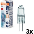 Set of 3 HALOSTAR G4/10W/12V 2700K oven bulbs - Osram