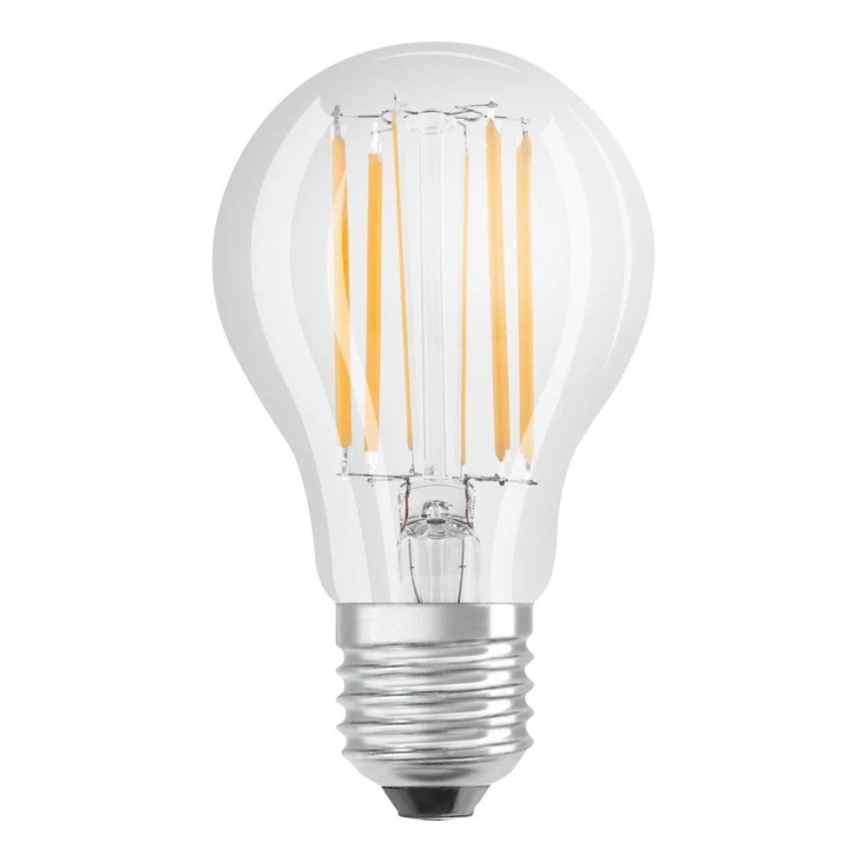 Set of 3 LED bulbs BASE CLASSIC FILAMENT A60 E27/7.5W/230V 4000K - Osram