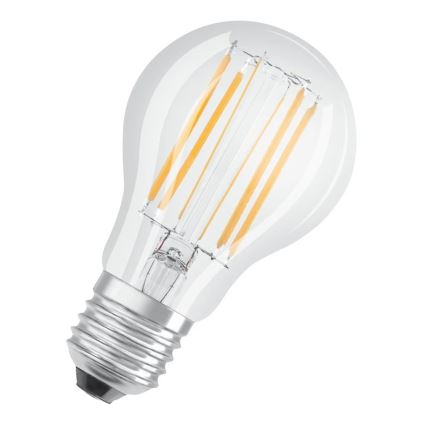 Set of 3 LED bulbs BASE CLASSIC FILAMENT A60 E27/7.5W/230V 4000K - Osram