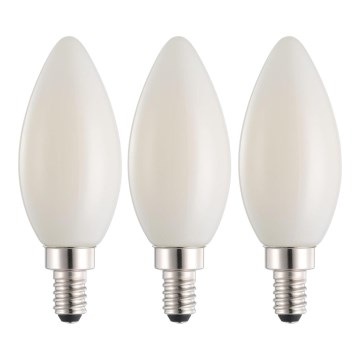 Set of 3 LED bulbs C35, E14, 2.2W, 230V, 2700K – Eglo 110444