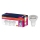 Set of 3 LED PAR16 reflector bulbs GU10/6,9W/230V 4000K 60° - Osram