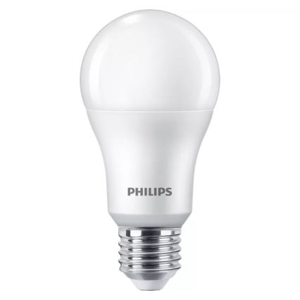 Set of 3 Philips A60 LED Bulbs E27/13W/230V 2700K