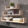 Set of 3 TRIO Wall Shelves 40/60/80x11x18 cm Sonoma oak