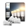 Set of 4 Dimmable Philips Hue WHITE AMBIANCE LED Bulbs E27/6W/230V 1000-20000K