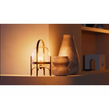 Set of 4 Dimmable Philips Hue WHITE LED Bulbs E27/7W/230V 2700K