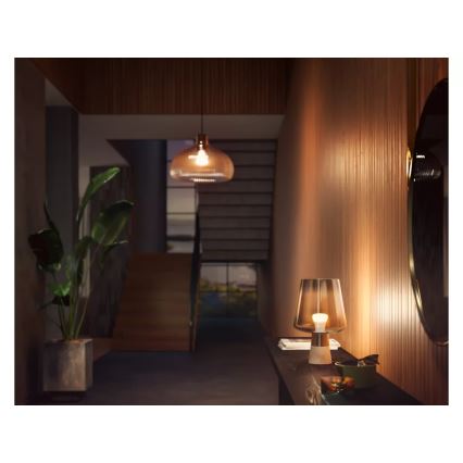 Set of 4 Dimmable Philips Hue WHITE LED Bulbs E27/7W/230V 2700K