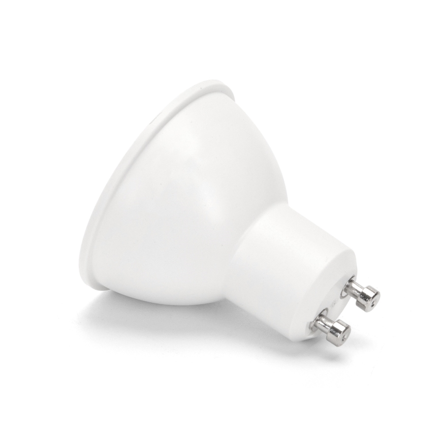 Set of 4 Smart Dimmable LED RGBW GU10 Bulbs, 4.9W/230V 2700-6500K - Aigostar