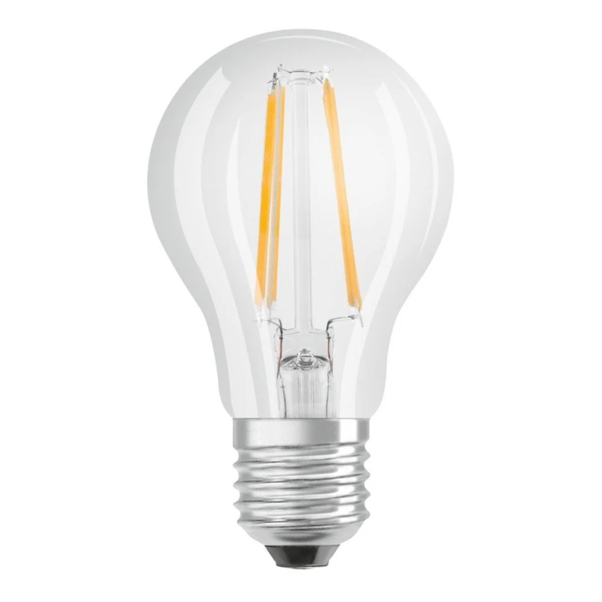 Set of 5 BASE CLASSIC FILAMENT A60 LED Bulbs E27, 7W, 230V, 4000K - Osram