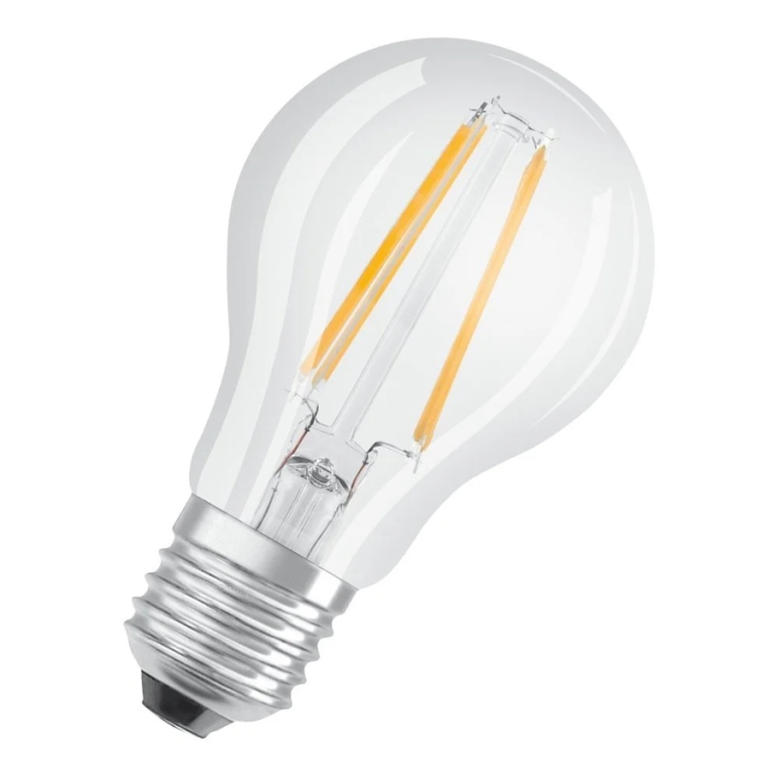 Set of 5 BASE CLASSIC FILAMENT A60 LED Bulbs E27, 7W, 230V, 4000K - Osram