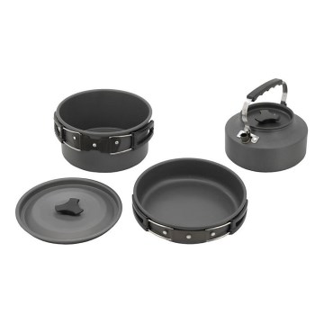 Set of camping cookware 3pcs