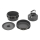 Set of camping cookware 3pcs
