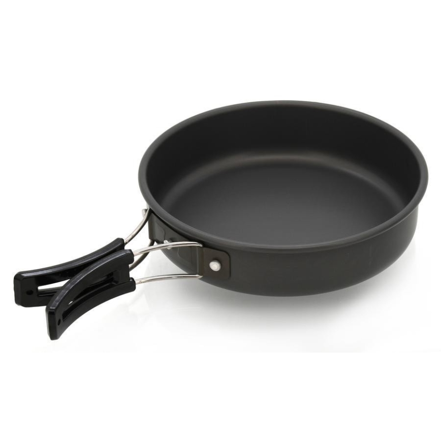 Set of camping cookware 3pcs