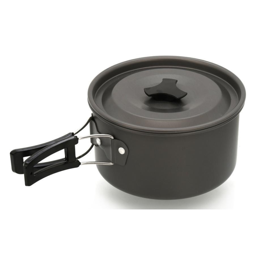 Set of camping cookware 3pcs