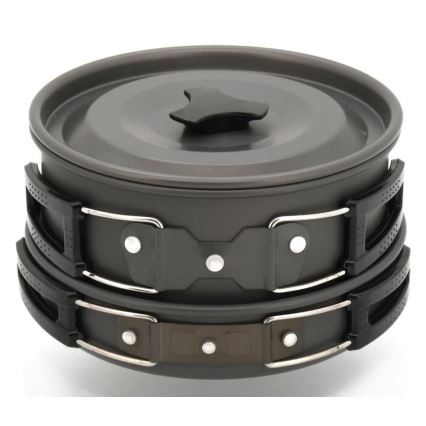 Set of camping cookware 3pcs