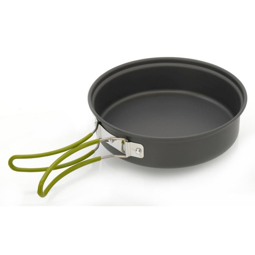 Set of camping cookware with accessories 9pcs