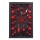 Set of Christmas ornaments 25 pcs red