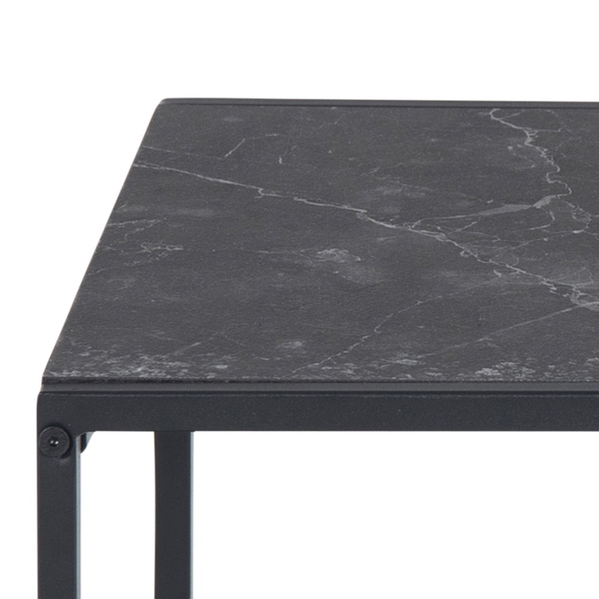 Set of coffee tables ALMA 2 pcs anthracite