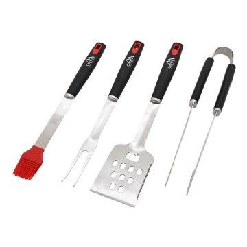 Set of grilling utensils 4 pcs